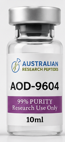 AOD-9604 research peptide vial
